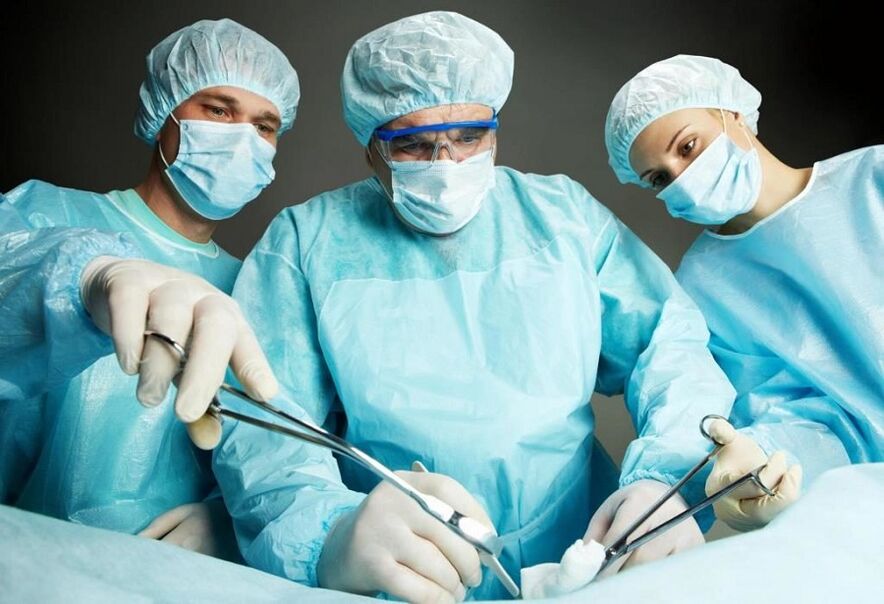 kirurška intervencija za torakalnu osteohondrozu